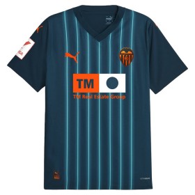 Camisolas Valencia CF 2º Equipamento Alternativa 2023-24 Manga Curta